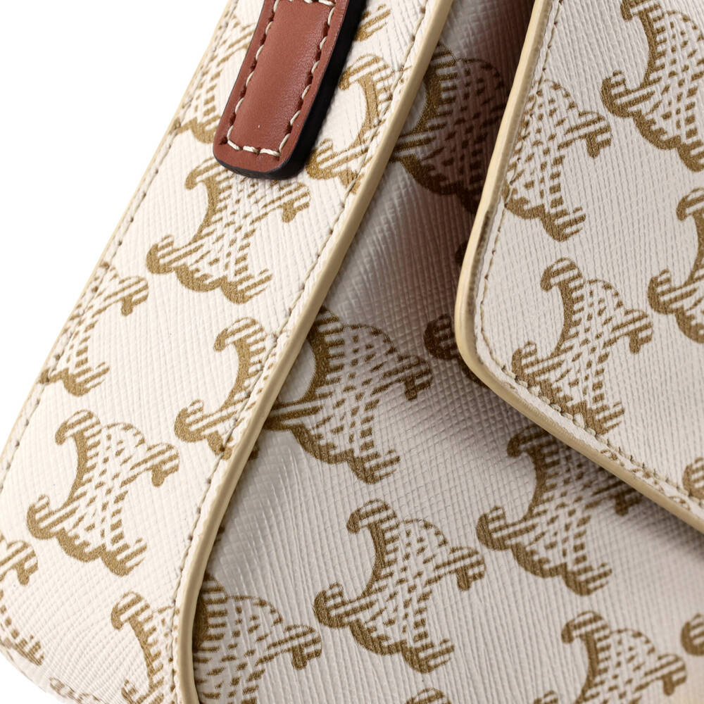 Celine Triomphe East-West Shoulder Bag #220380C20B - Picture 6 of 7